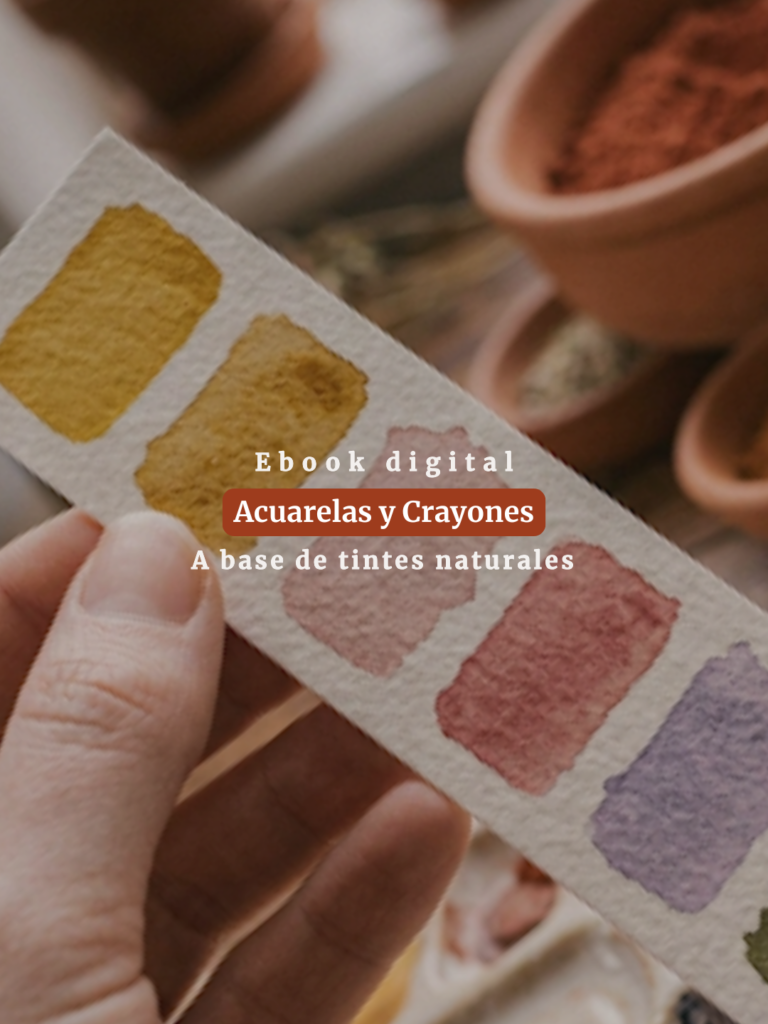 Elaboración Artesanal de Acuarelas y Crayones con Tintes Naturales