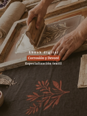 Especialización Textil en Corrosión, Devoré y Decoloración Creativa